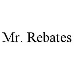 MR. REBATES trademark