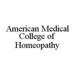 AMERICAN MEDICAL COLLEGE OF HOMEOPATHY trademark