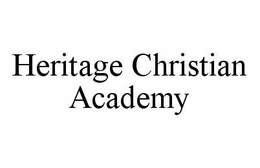 HERITAGE CHRISTIAN ACADEMY trademark