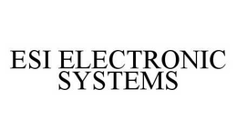 ESI ELECTRONIC SYSTEMS trademark