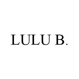 LULU B. trademark
