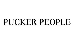 PUCKER PEOPLE trademark