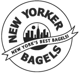 NEW YORKER BAGELS NEW YORK'S BEST BAGELS! trademark