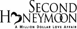 SECOND HONEYMOON A MILLION DOLLAR LOVE AFFAIR trademark