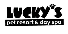 LUCKY'S PET RESORT & DAY SPA trademark