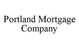 PORTLAND MORTGAGE COMPANY trademark