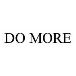 DO MORE trademark