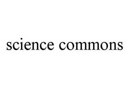 SCIENCE COMMONS trademark