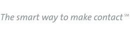 THE SMART WAY TO MAKE CONTACT trademark