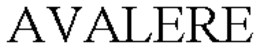 AVALERE trademark
