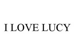 I LOVE LUCY trademark