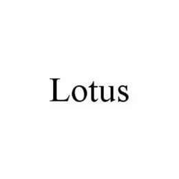 LOTUS trademark