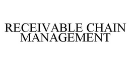 RECEIVABLE CHAIN MANAGEMENT trademark