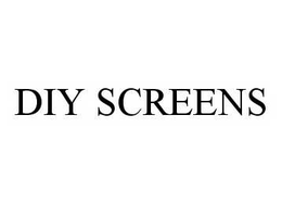 DIY SCREENS trademark
