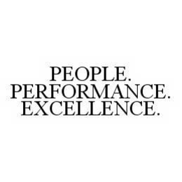 PEOPLE. PERFORMANCE. EXCELLENCE. trademark