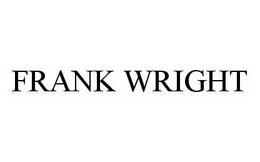FRANK WRIGHT trademark
