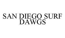 SAN DIEGO SURF DAWGS trademark