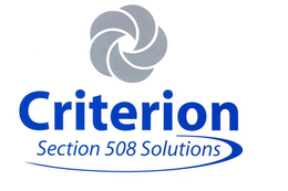 CRITERION SECTION 508 SOLUTIONS trademark
