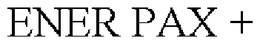 ENER PAX + trademark