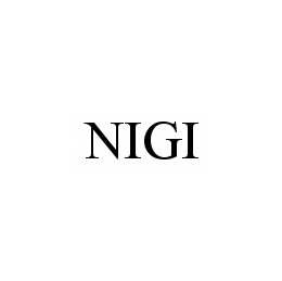 NIGI trademark