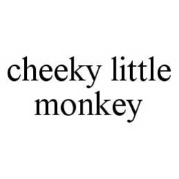 CHEEKY LITTLE MONKEY trademark