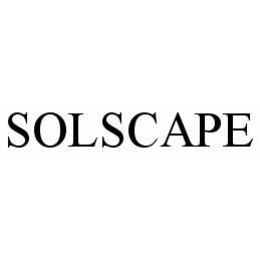 SOLSCAPE trademark