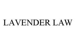 LAVENDER LAW trademark