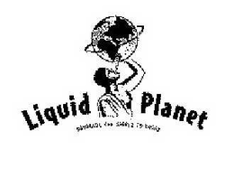 LIQUID PLANET BRINGING THE WORLD TO DRINK trademark