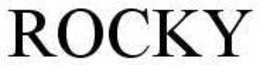 ROCKY trademark