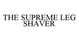 THE SUPREME LEG SHAVER trademark