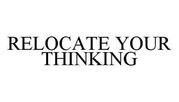 RELOCATE YOUR THINKING trademark