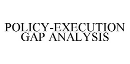 POLICY-EXECUTION GAP ANALYSIS trademark