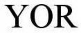 YOR trademark