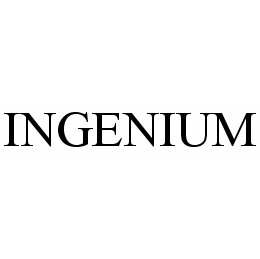 INGENIUM trademark
