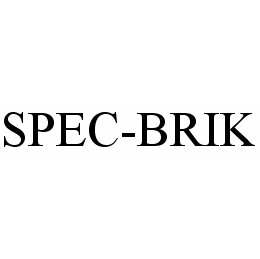 SPEC-BRIK trademark