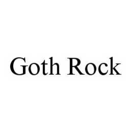 GOTH ROCK trademark