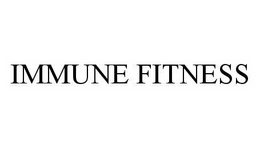 IMMUNE FITNESS trademark