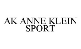 AK ANNE KLEIN SPORT trademark