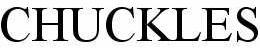 CHUCKLES trademark