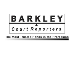 BARKLEY COURT REPORTERS THE MOST TRUSTED HANDS IN THE PROFESSION trademark