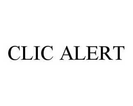 CLIC ALERT trademark