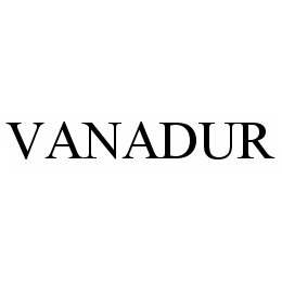 VANADUR trademark