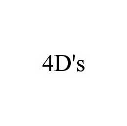 4D'S trademark