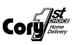 CORY 1ST CHOICE HOME DELIVERY trademark