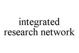 INTEGRATED RESEARCH NETWORK trademark
