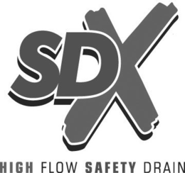 SDX HIGH FLOW SAFETY DRAIN trademark