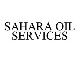 SAHARA OIL SERVICES trademark