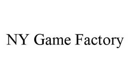 NY GAME FACTORY trademark