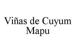 VIÑAS DE CUYUM MAPU trademark