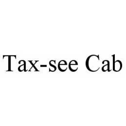TAX-SEE CAB trademark